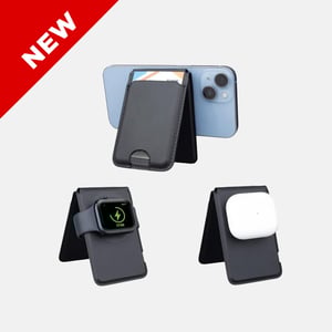 Monroe 15W Magnetic Card Wallet & Wireless Charging Stand