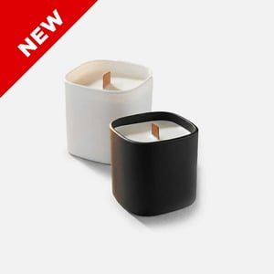 Premium Square Glass Candle